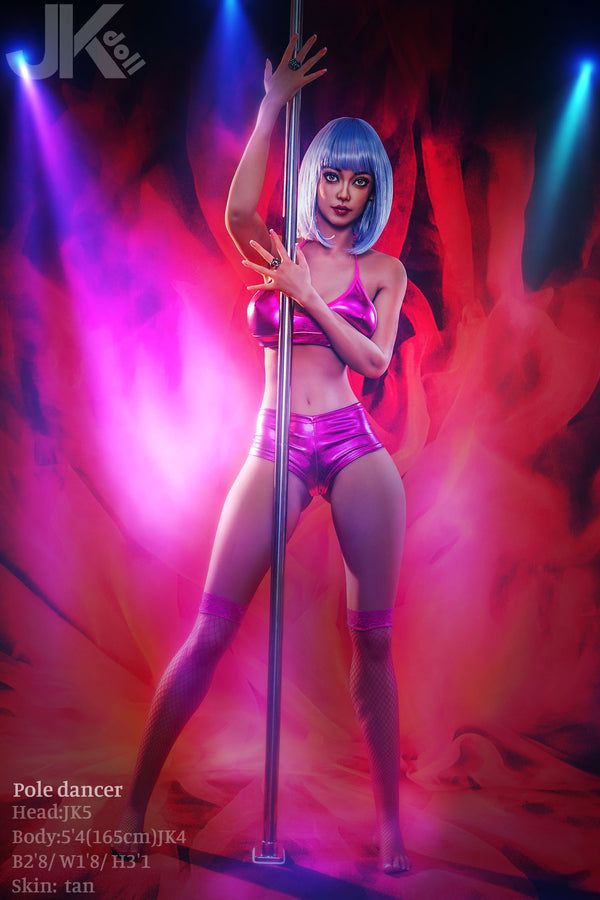 Pole Dancer: 165cm D-Cup Lifelike TPE Sex Doll-JK Doll