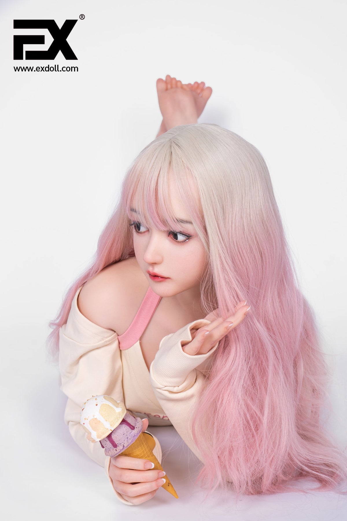 Ruby: 155cm A-Cup Pink Darling Seamless Sex Doll-Utopia