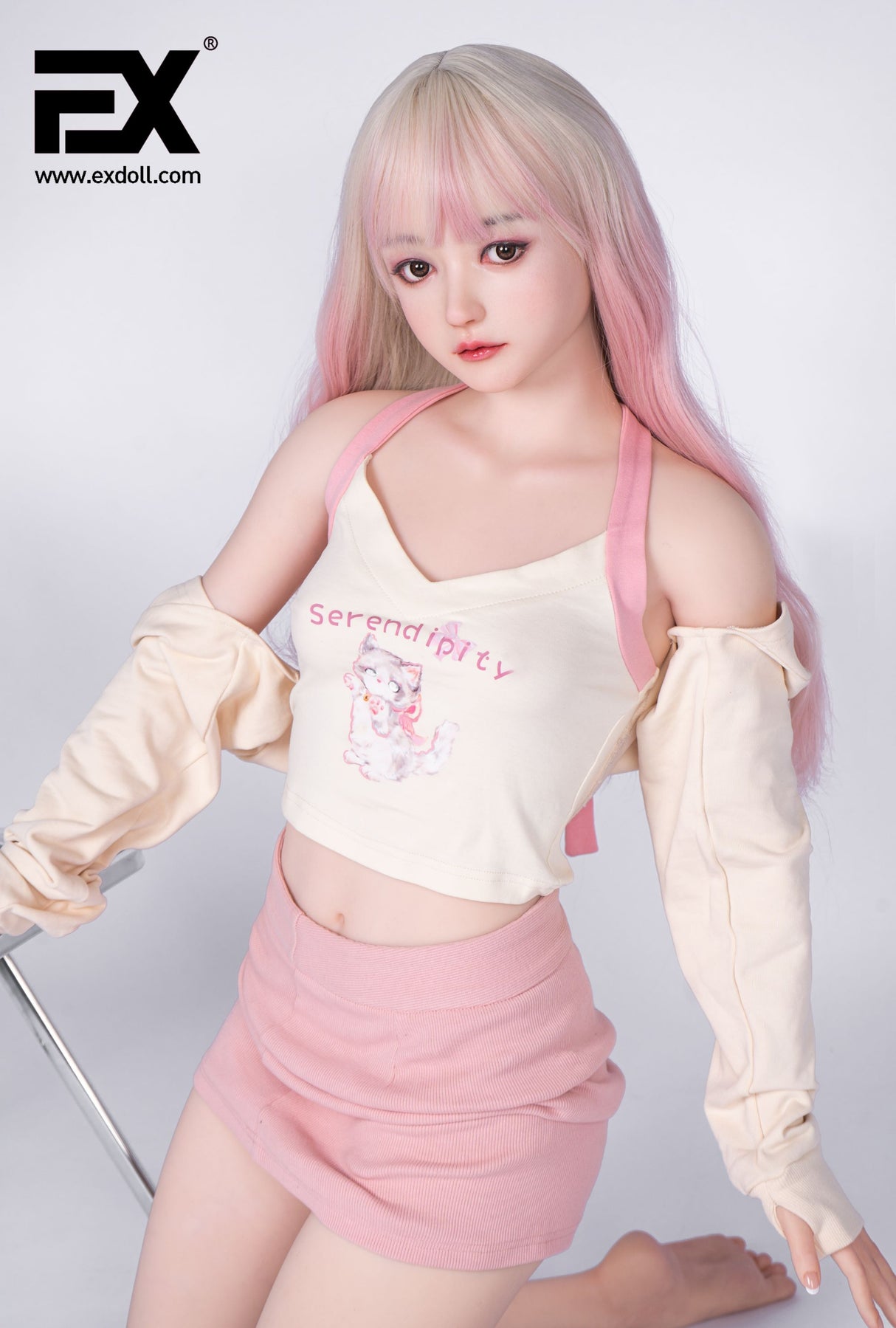 Ruby: 155cm A-Cup Pink Darling Seamless Sex Doll-Utopia