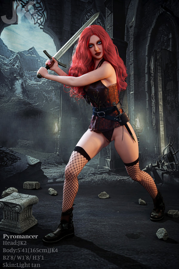 Pyromancer: 165cm D-Cup Lifelike TPE Sex Doll-JK Doll