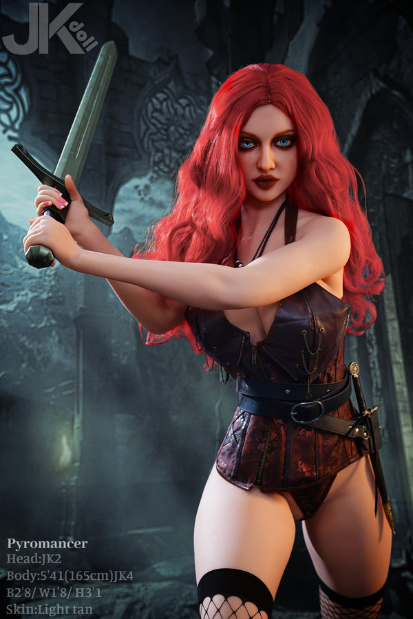 Pyromancer: 165cm D-Cup Lifelike TPE Sex Doll-JK Doll