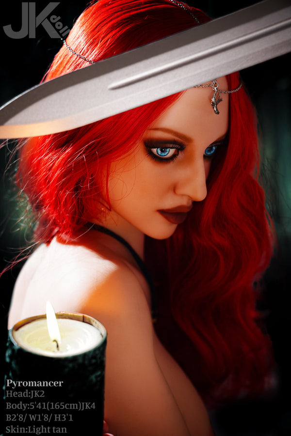 Pyromancer: 165cm D-Cup Lifelike TPE Sex Doll-JK Doll