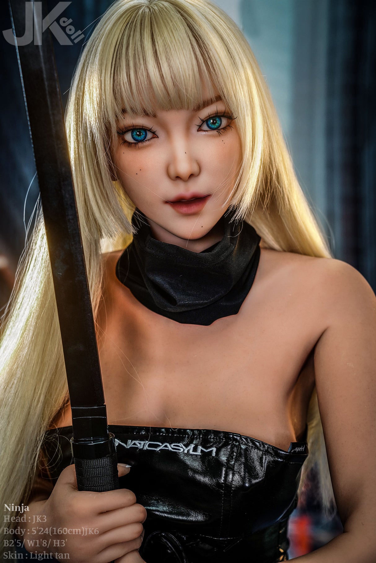 Ninja: 160cm C-Cup Lifelike TPE Sex Doll-JK Doll