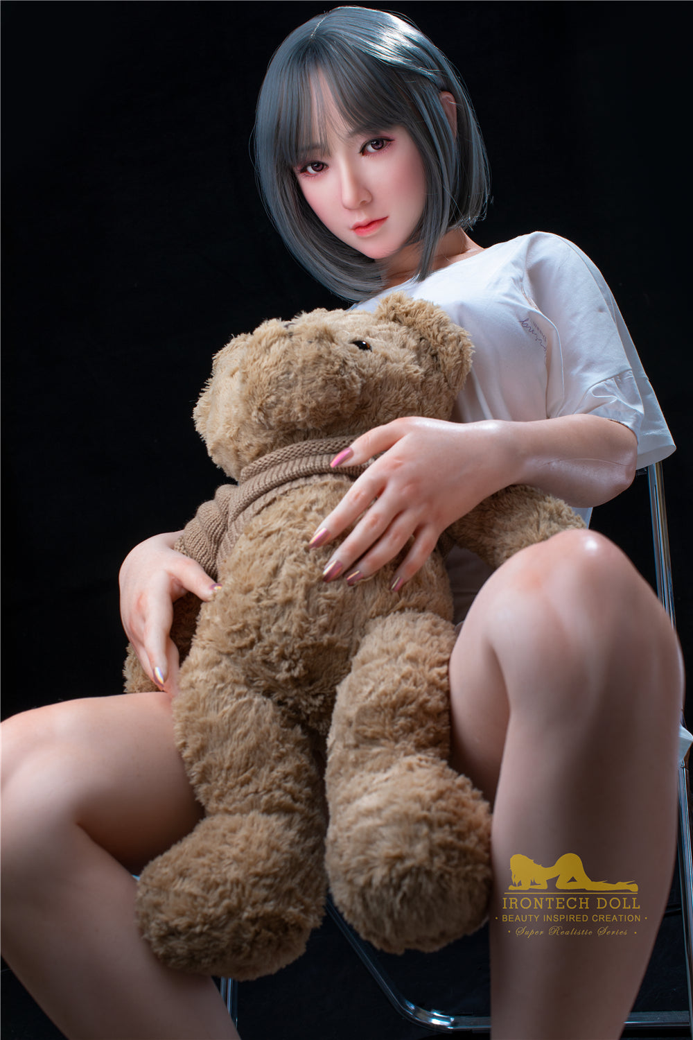 Candy S6: Premium 165cm F-Cup Silicone Sex Doll-Irontech Doll