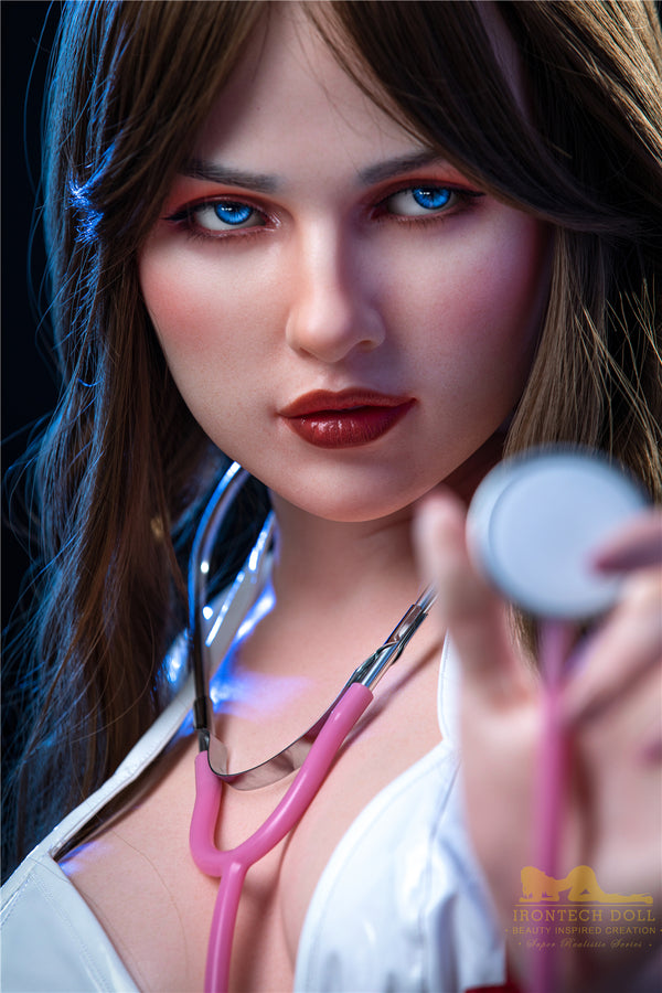 Hazel S18(ROS Available): Premium 152cm A-Cup Silicone Sex Doll-Irontech Doll
