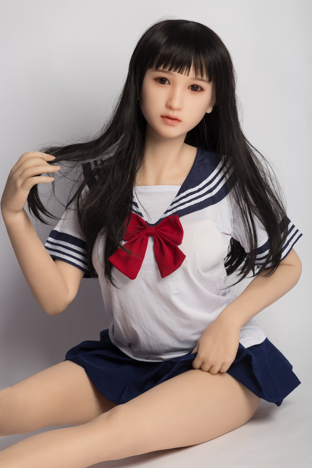 Emiko: 156cm D-Cup Realistic Silicone Sex Doll-SANHUI Doll