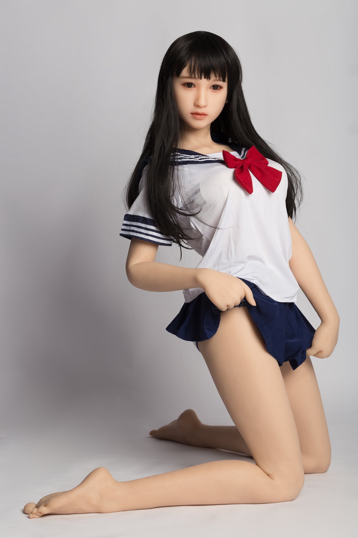 Emiko: 156cm D-Cup Realistic Silicone Sex Doll-SANHUI Doll