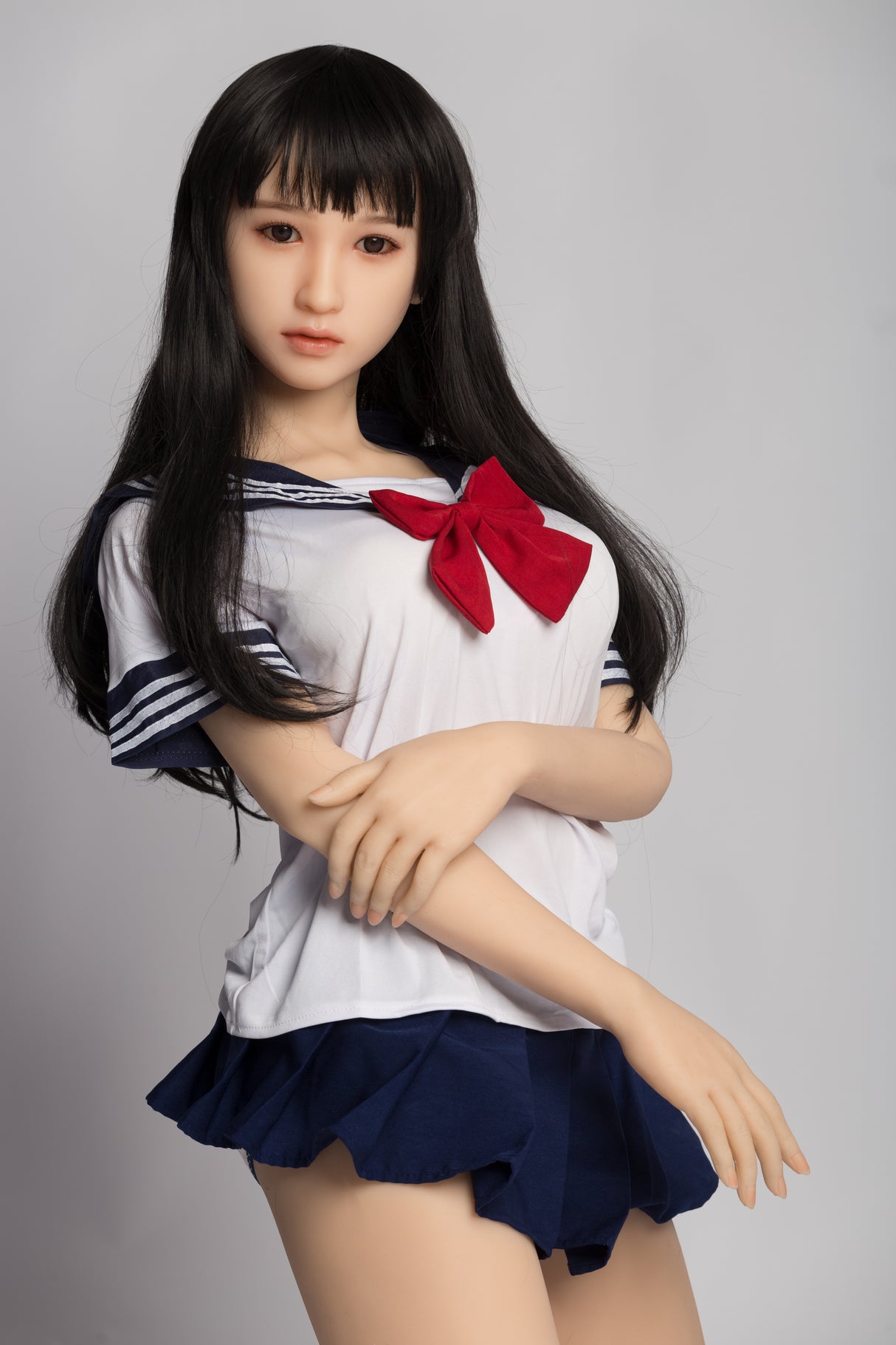 Emiko: 156cm D-Cup Realistic Silicone Sex Doll-SANHUI Doll