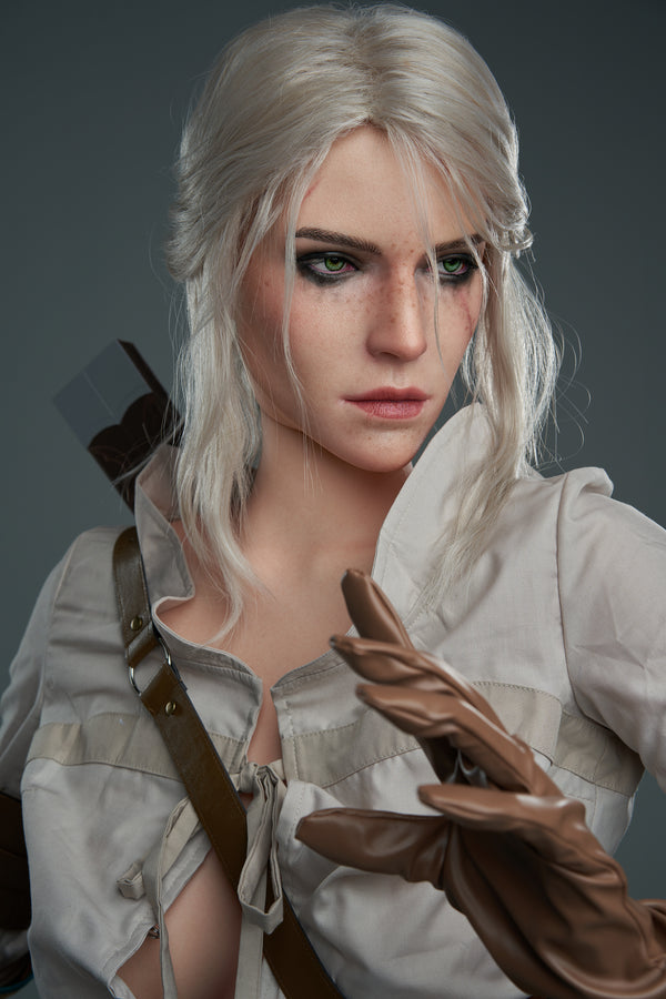 Ciri ROS : Poupée sexuelle en silicone de 168 cm, bonnet E, cosplay Lady de jeu