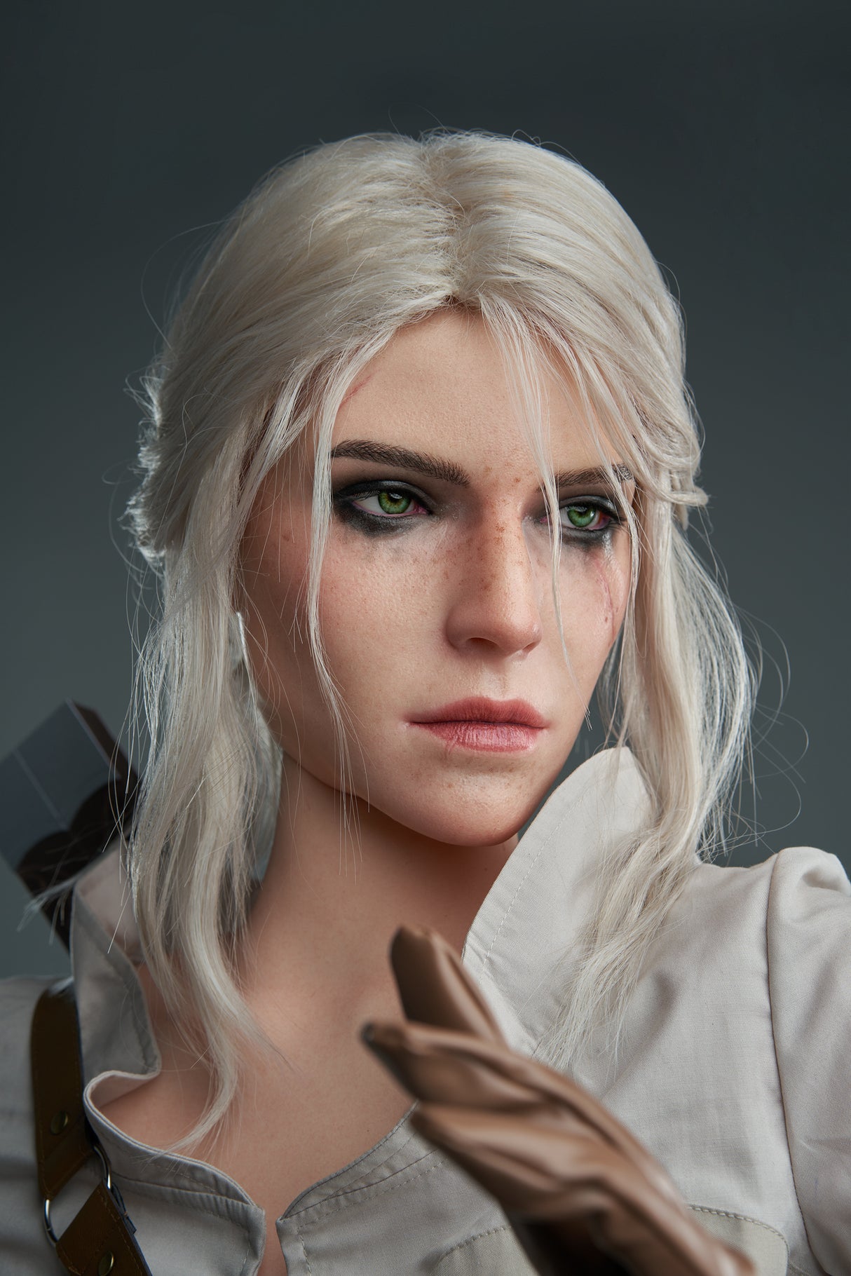 Ciri ROS : Poupée sexuelle en silicone de 168 cm, bonnet E, cosplay Lady de jeu