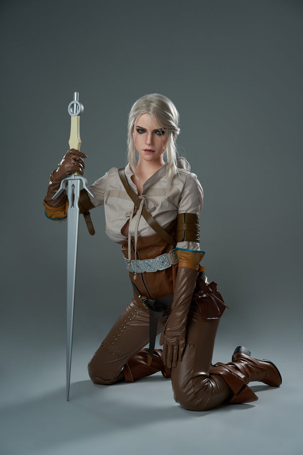 Ciri ROS : Poupée sexuelle en silicone de 168 cm, bonnet E, cosplay Lady de jeu