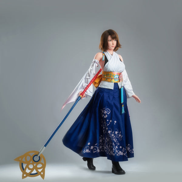 Yuna : Poupée Sexuelle de Cosplay en Silicone - Fille de Jeu (167cm, Bonnets D)