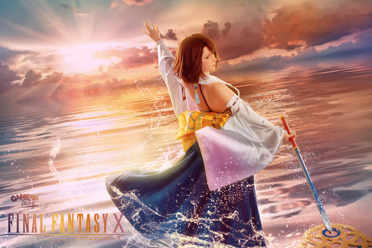 Yuna : Poupée Sexuelle de Cosplay en Silicone - Fille de Jeu (167cm, Bonnets D)