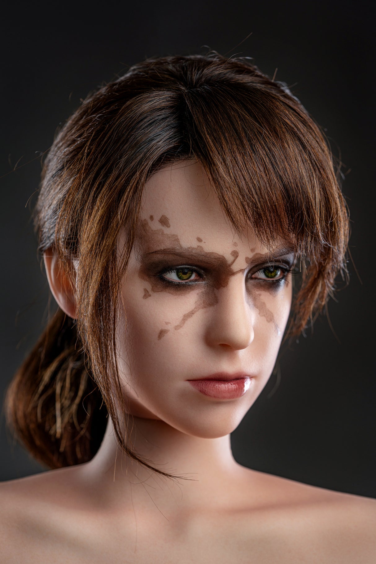 Quiet: Poupée sexuelle en silicone cosplay E-Cup de 168 cm – Femme de jeu