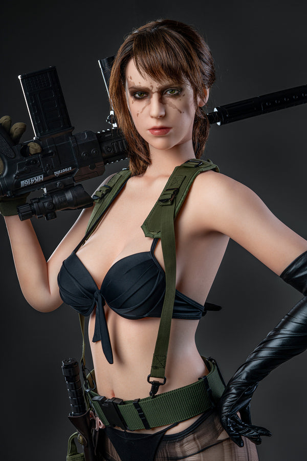 Quiet: Poupée sexuelle en silicone cosplay E-Cup de 168 cm – Femme de jeu