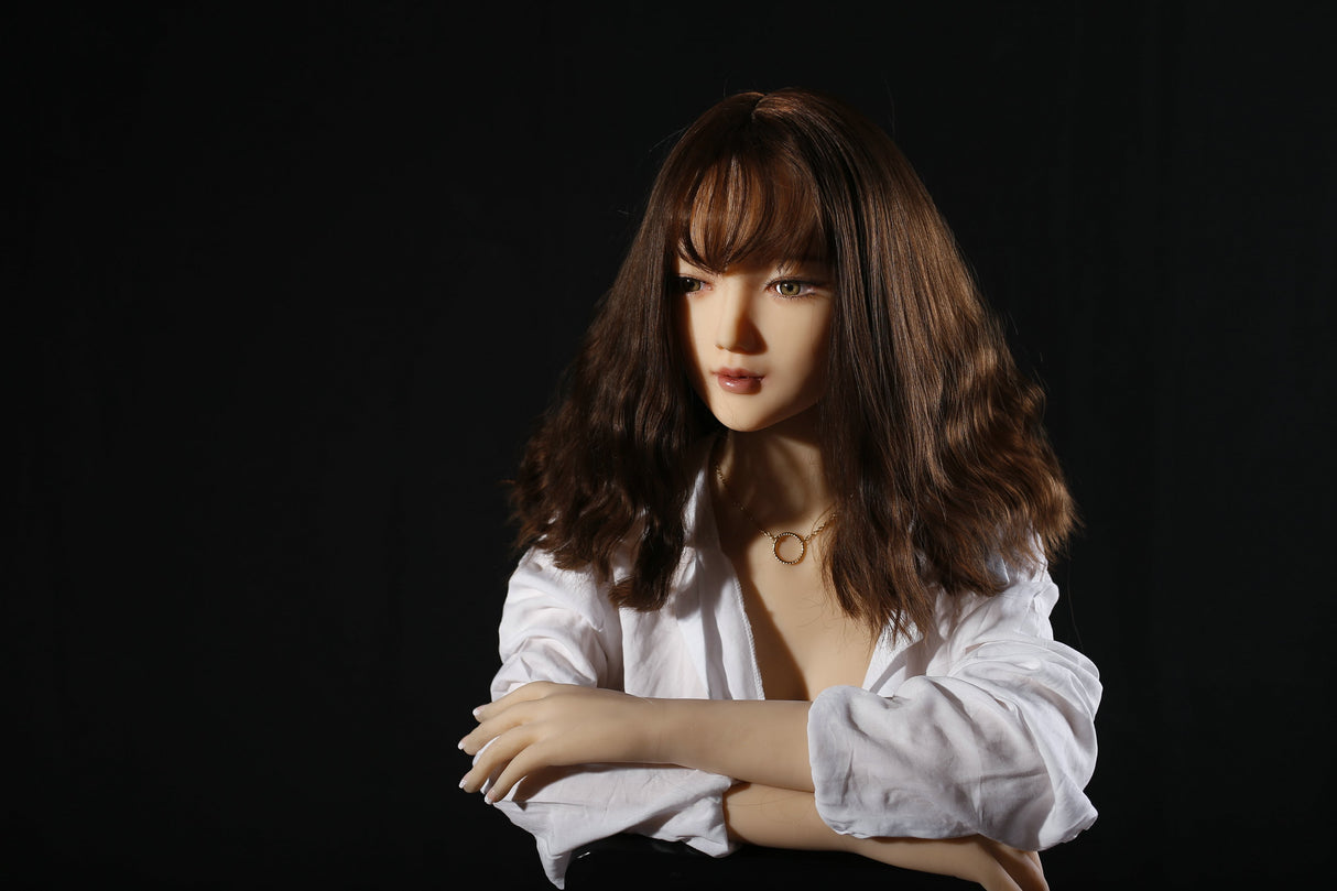 Aki: 158cm D-Cup Real TPE Body Sex Doll-QITA Doll