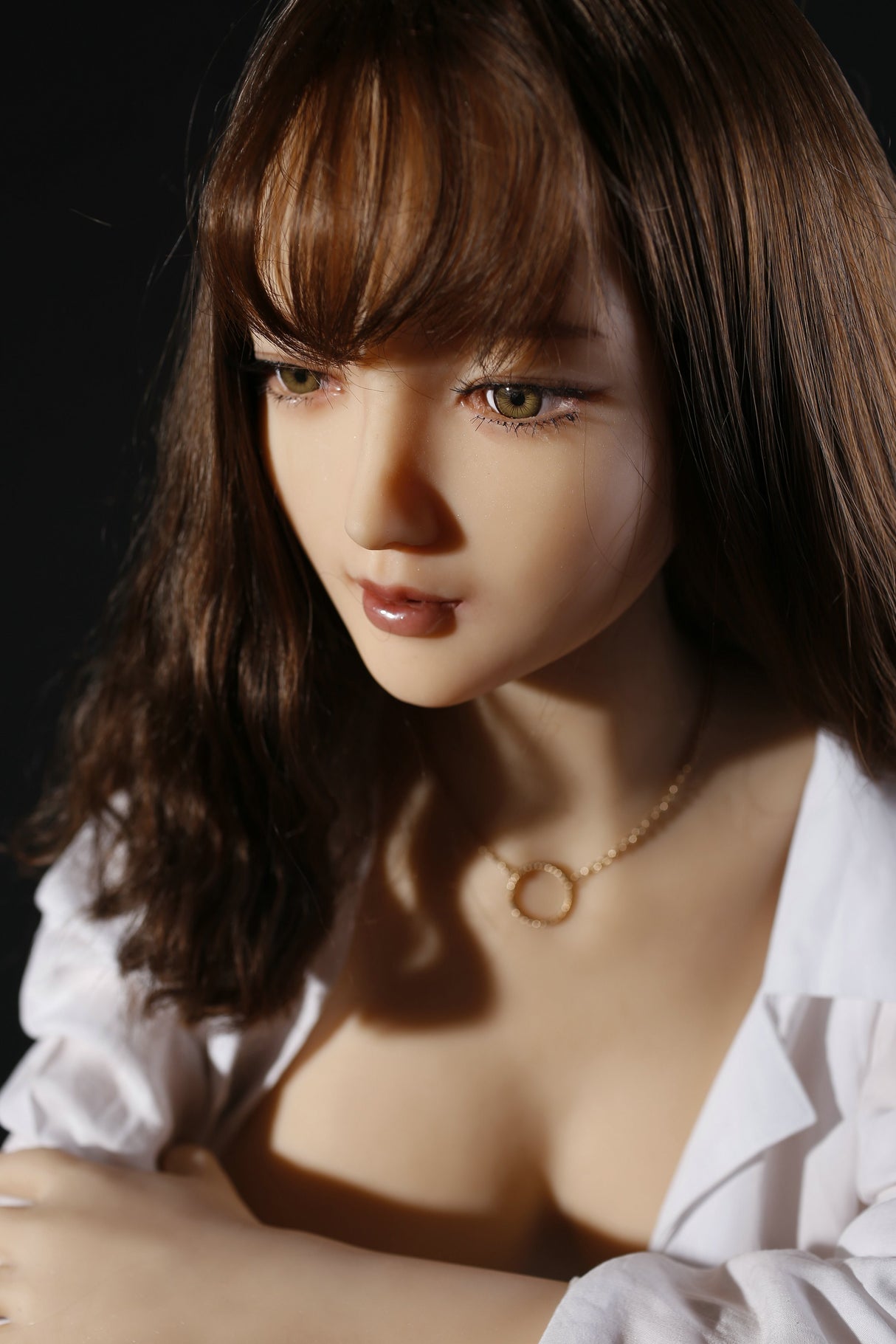 Aki: 158cm D-Cup Real TPE Body Sex Doll-QITA Doll