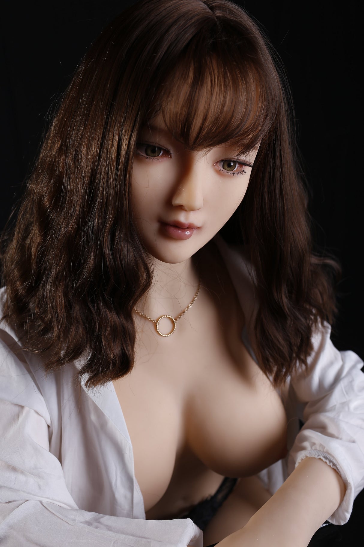 Aki: 158cm D-Cup Real TPE Body Sex Doll-QITA Doll