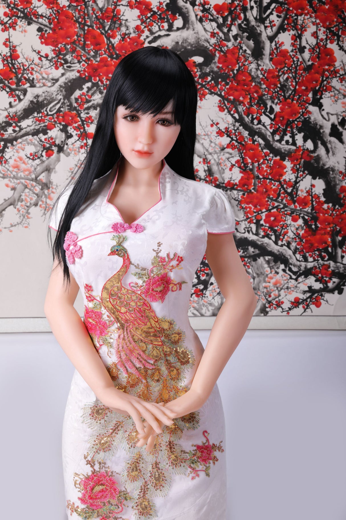 Eiko: 158cm D-Cup Realistic Silicone Sex Doll-SANHUI Doll