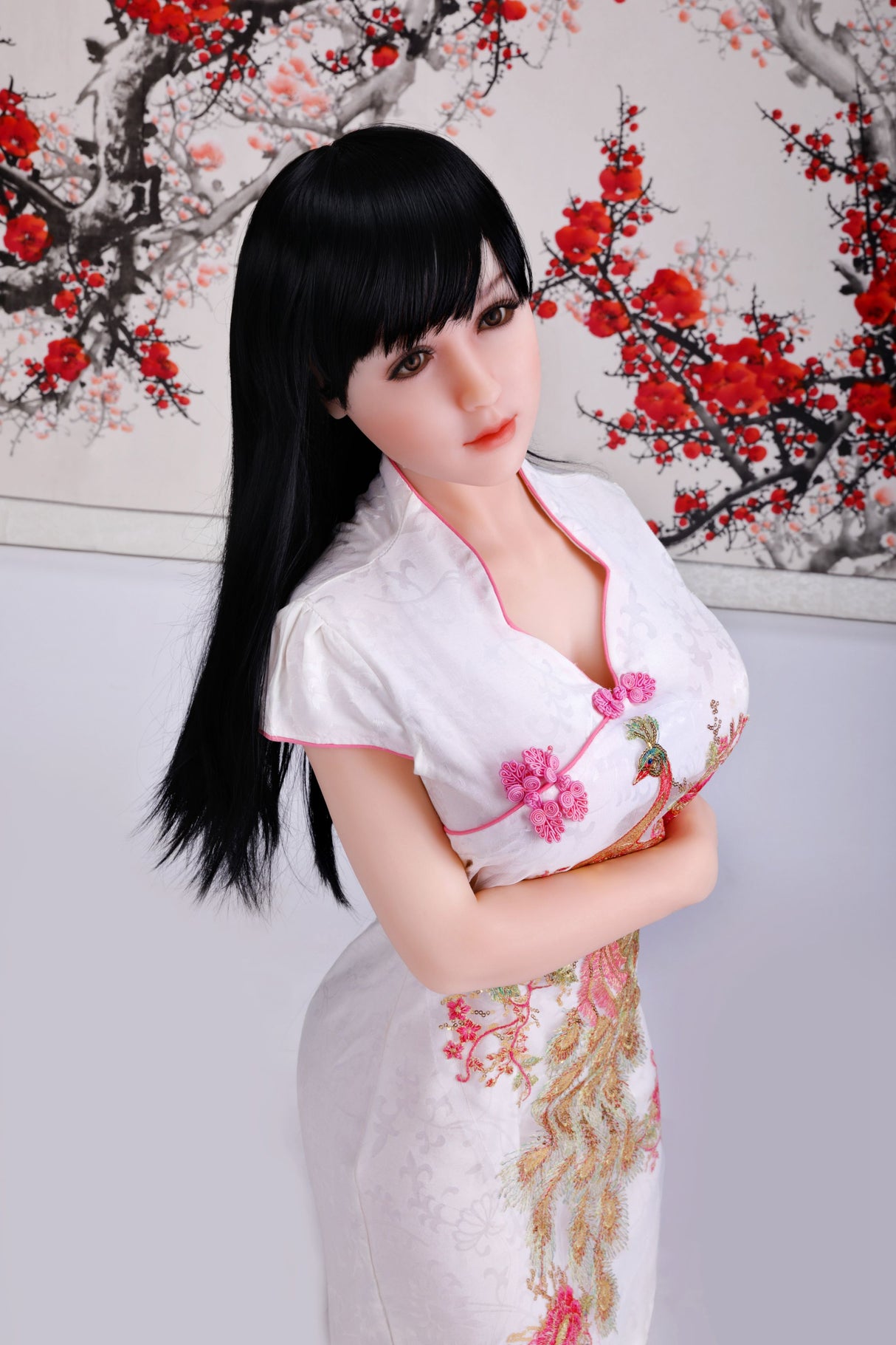 Eiko: 158cm D-Cup Realistic Silicone Sex Doll-SANHUI Doll