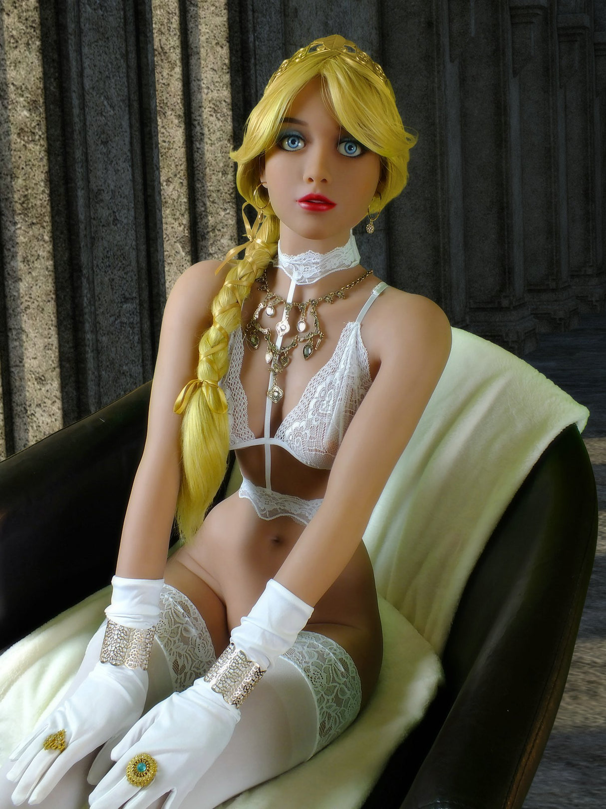 Gina: 168cm D-Cup Life-Size TPE Sex Doll-YLDoll