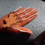 How to repair hand plate with articulated fingers?