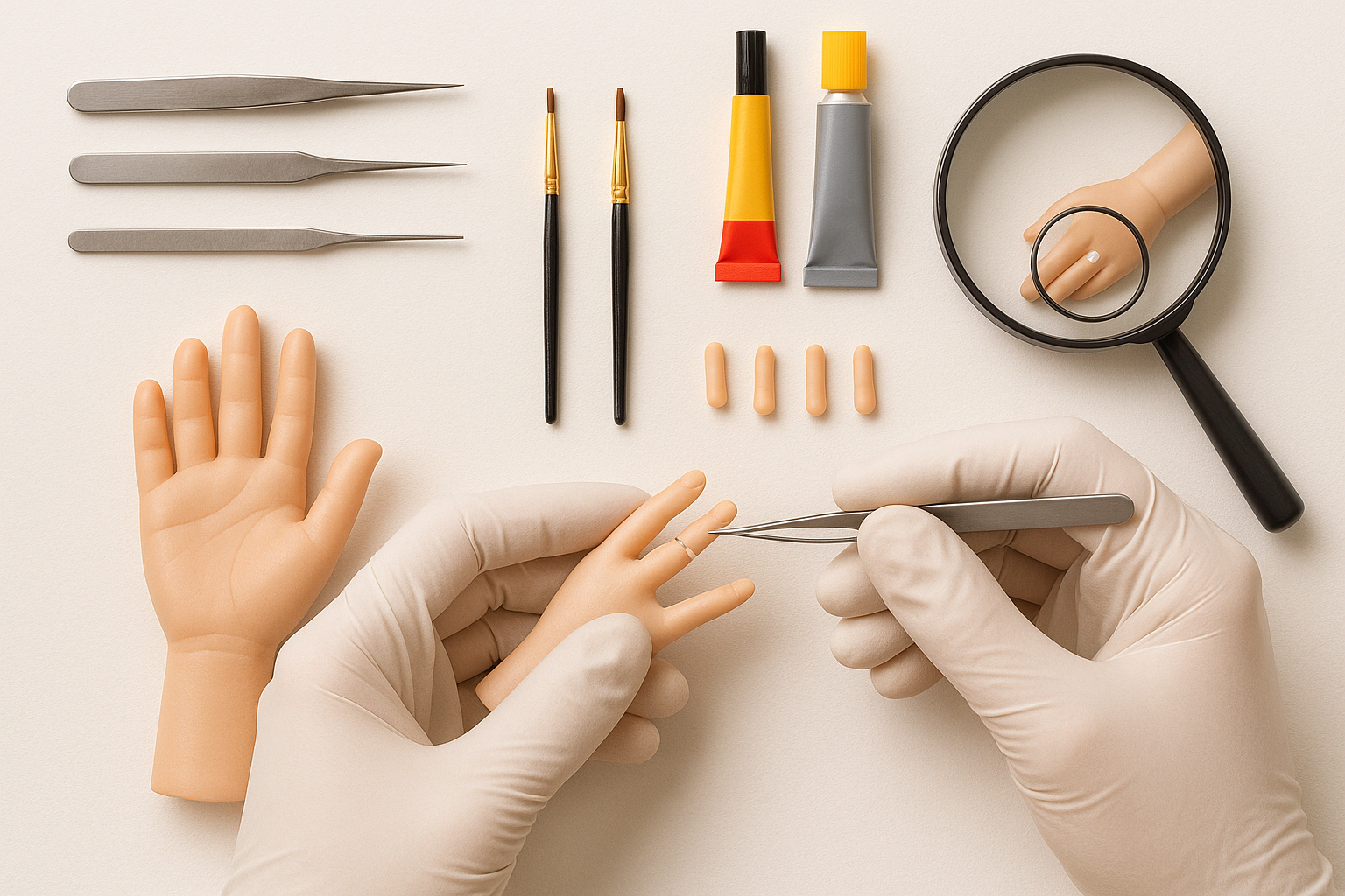 How to repair the fingers of your sex doll?
