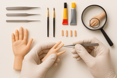 How to repair the fingers of your sex doll?