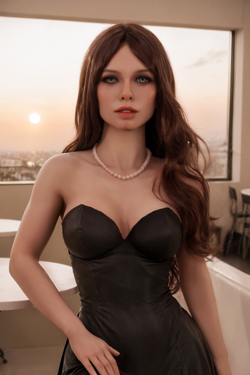 Aaron: 151cm F-Cup Lifelike TPE Body Silicone Head Sex Doll-Aibei
