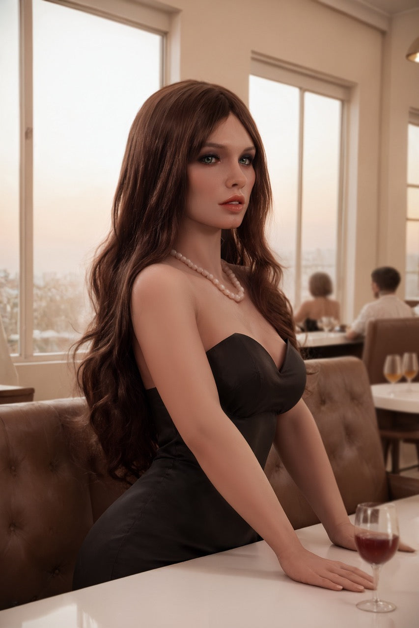 Aaron: 151cm F-Cup Lifelike TPE Body Silicone Head Sex Doll-Aibei