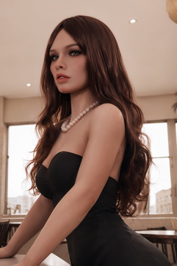 Aaron: 151cm F-Cup Lifelike TPE Body Silicone Head Sex Doll-Aibei