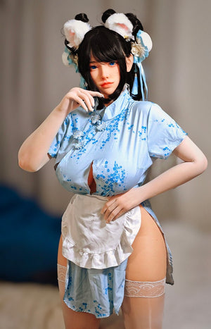 Xiao Bei ROS: 162cm F-Cup Realistic Silicone Sex Doll-FU Doll