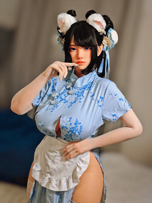 Xiao Bei ROS: 162cm F-Cup Realistic Silicone Sex Doll-FU Doll