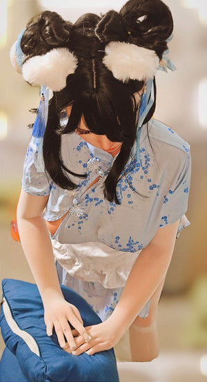 Xiao Bei ROS: 162cm F-Cup Realistic Silicone Sex Doll-FU Doll