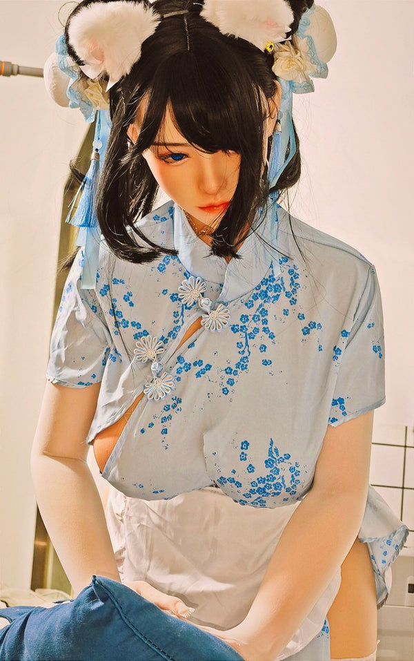 Xiao Bei ROS: 162cm F-Cup Realistic Silicone Sex Doll-FU Doll