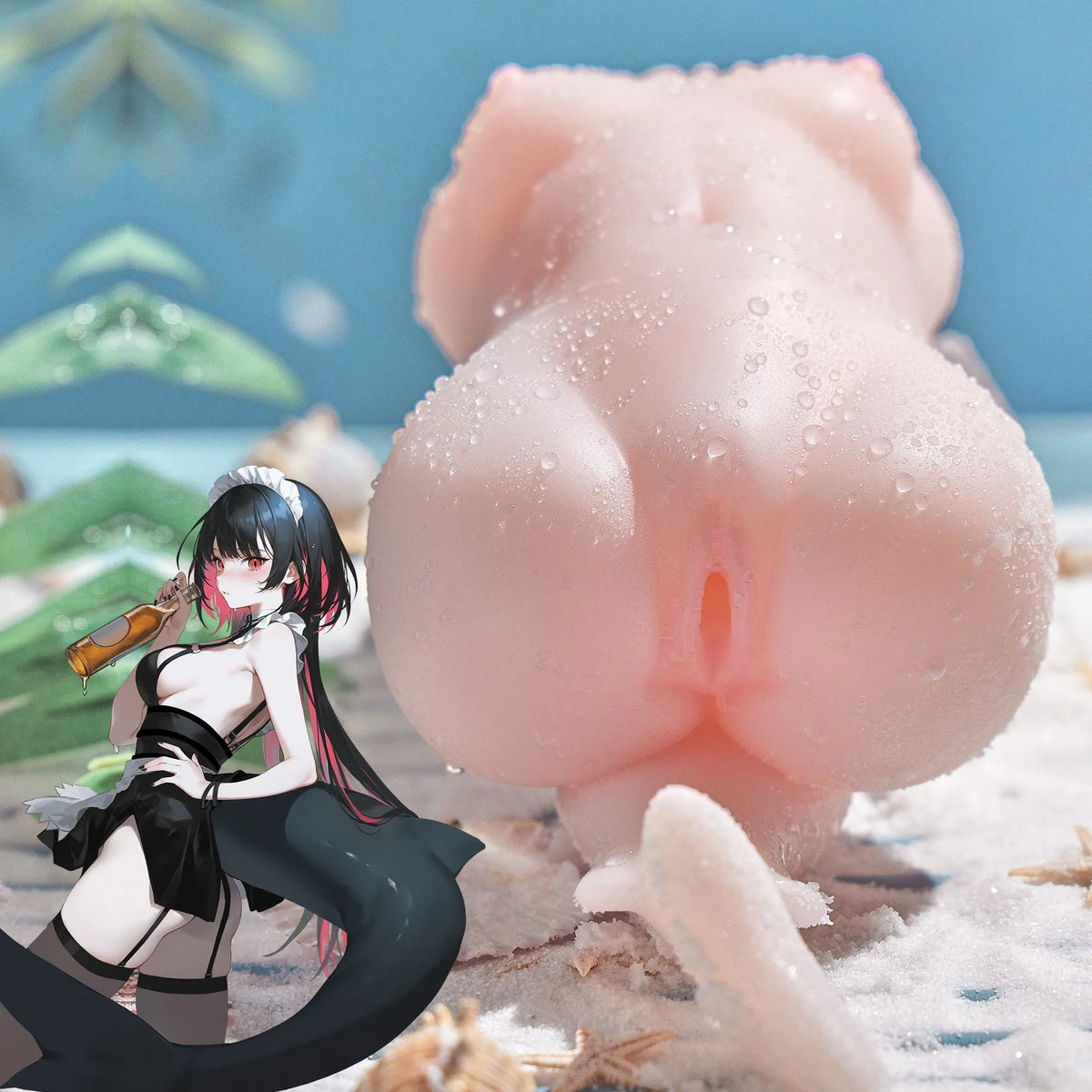 ShaSha: Japanese Shark Girl Male Masturbator-High Stimulation Core-[USA Stock]