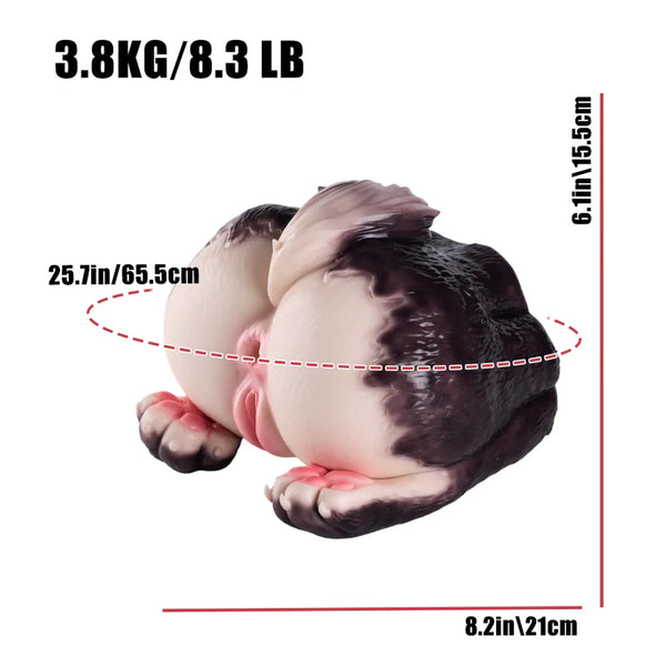 Roxie:Wolf Furry Torso Sex Doll [Taboo Exhibition Models]