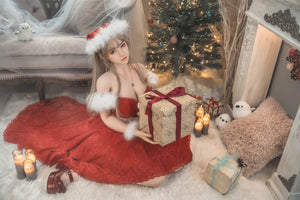 Christmas Xiao Bei ROS: 165cm F-Cup Realistic Silicone Sex Doll-FU Doll