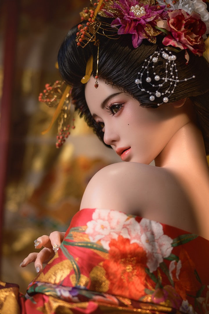Xiao Bei ROS: 161cm E-Cup Realistic Silicone Sex Doll-FU Doll