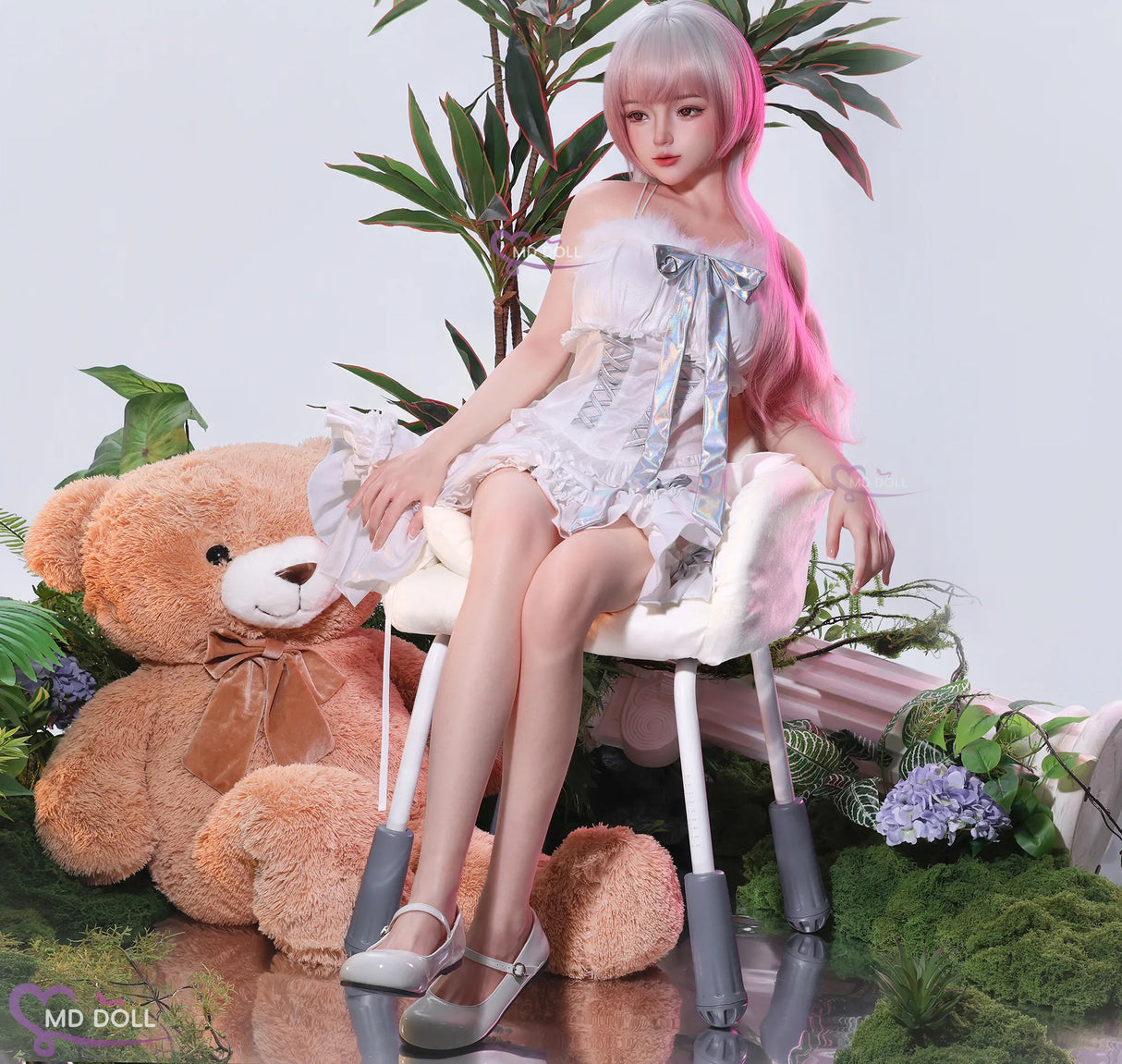 Kitty: 151cm G-Cup Realistic Silicone Sex Doll-MD Doll