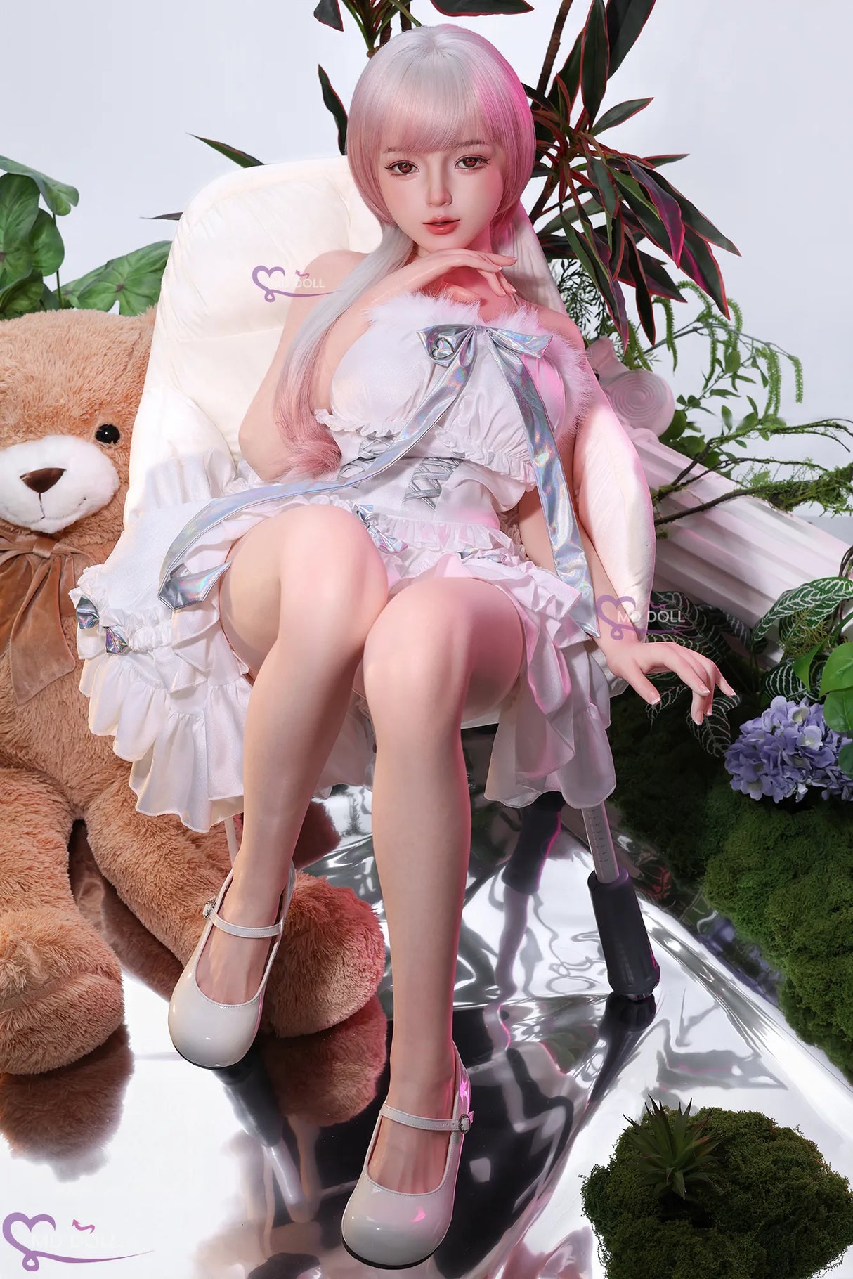 Kitty: 151cm G-Cup Realistic Silicone Sex Doll-MD Doll