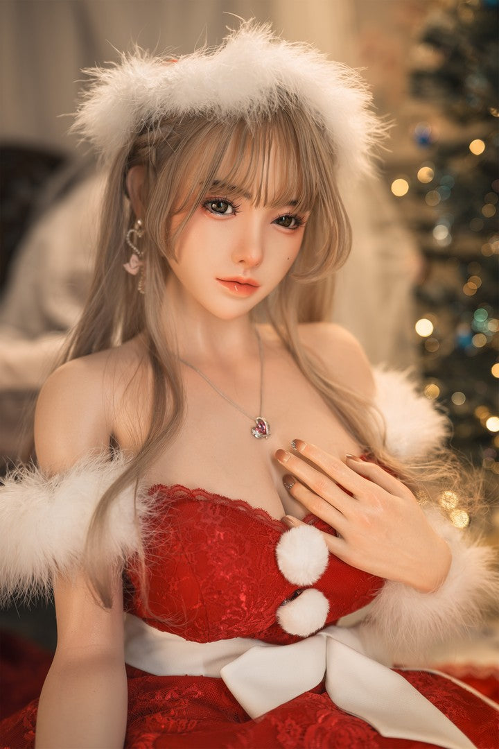 Christmas Xiao Bei ROS: 165cm F-Cup Realistic Silicone Sex Doll-FU Doll