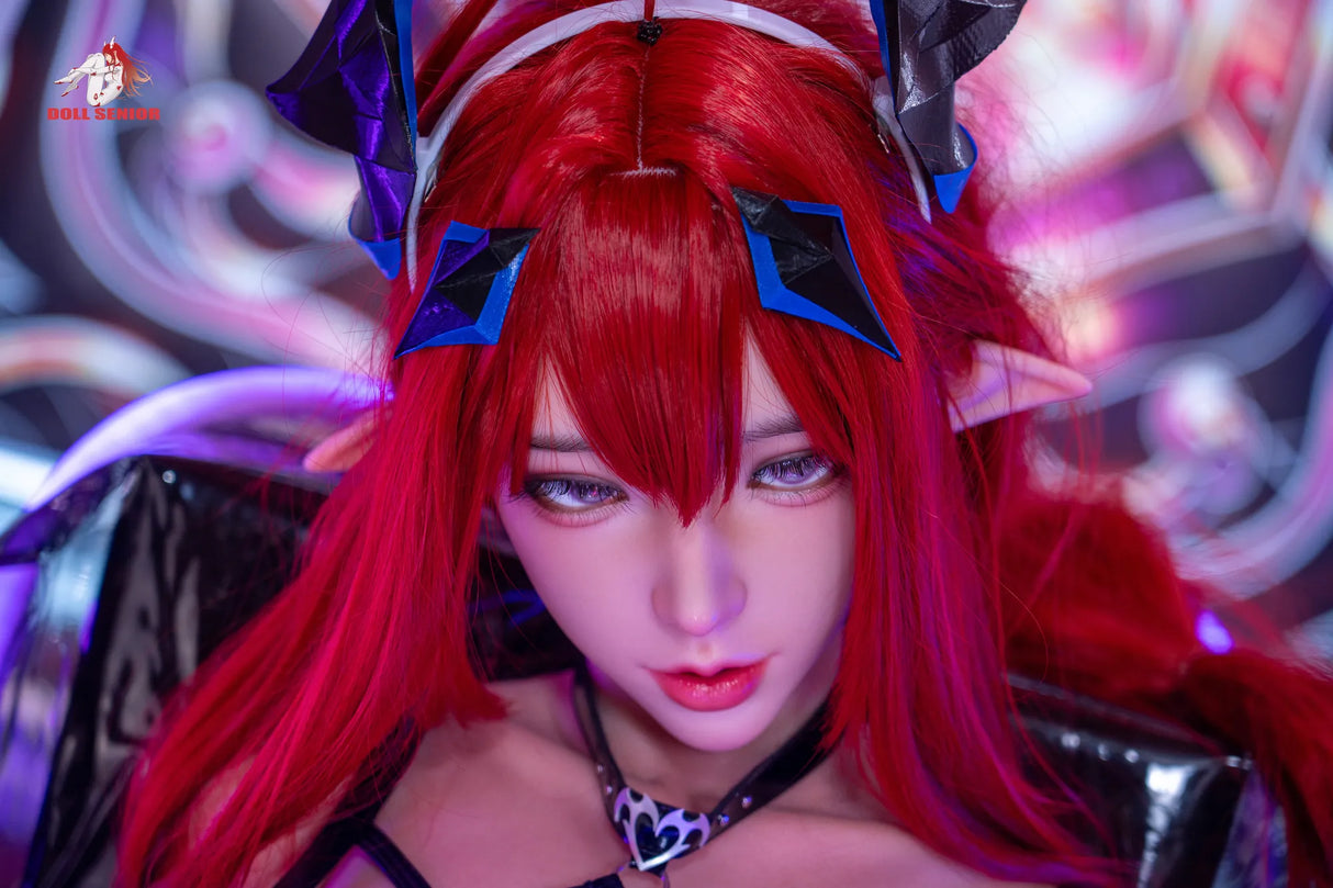 Scorpio C05: 158cm K-Cup Crimson Succubus Fantasy Sex Doll-Zodiac Series