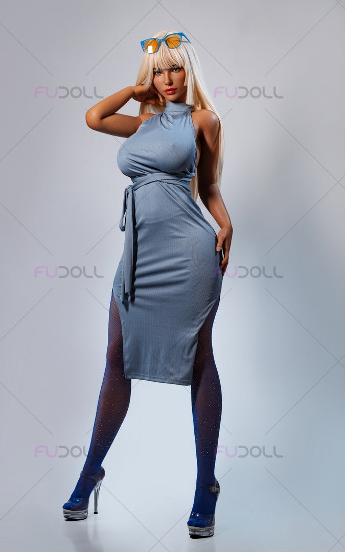 Li Sha ROS: 157cm I-Cup Realistic Silicone Sex Doll-FU Doll