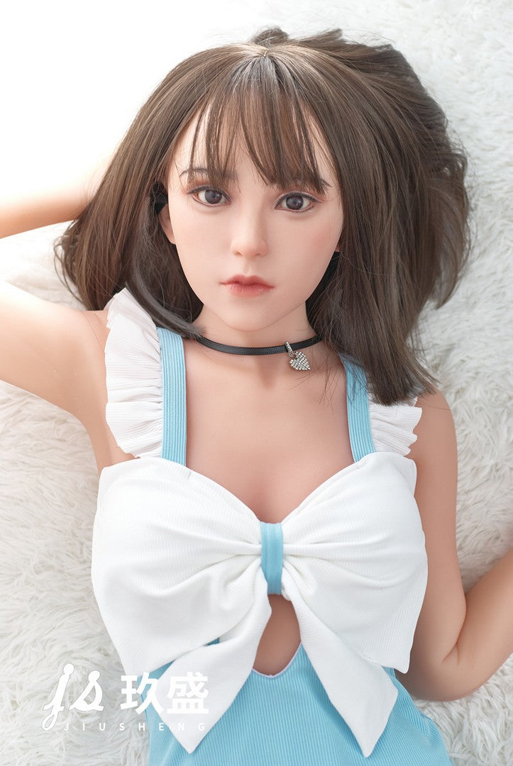 Shino: 148cm Realistic Silicone Head TPE Body Jiusheng Sex Doll