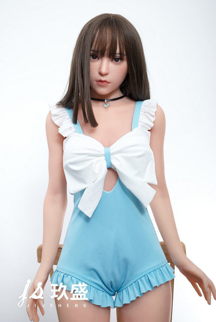Shino: 148cm Realistic Silicone Head TPE Body Jiusheng Sex Doll