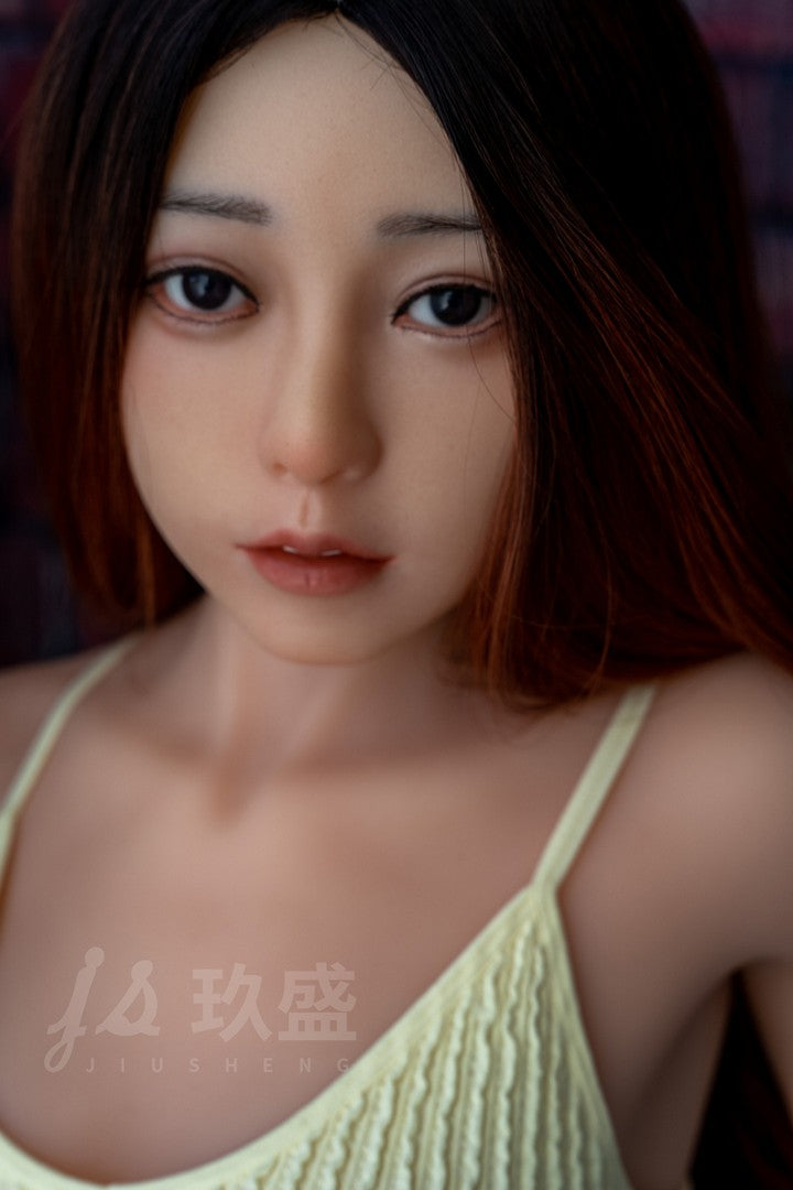 Yume: 148cm Realistic Silicone Head TPE Body Jiusheng Sex Doll-ROS Head