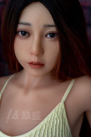 Yume: 148cm Realistic Silicone Head TPE Body Jiusheng Sex Doll-ROS Head