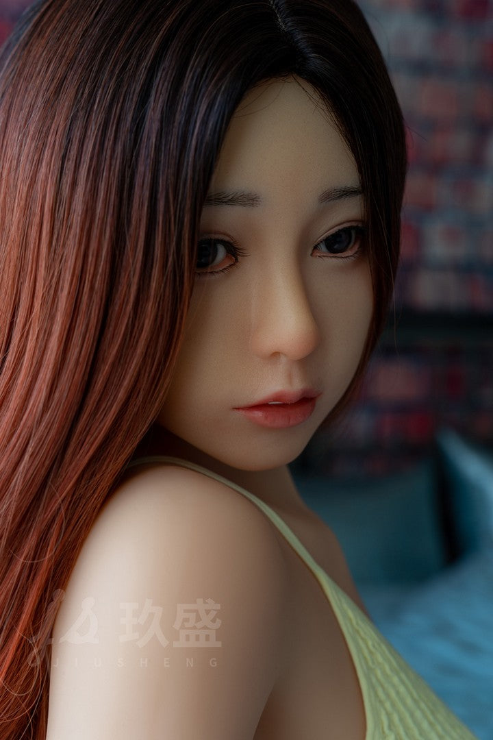 Yume: 148cm Realistic Silicone Head TPE Body Jiusheng Sex Doll-ROS Head