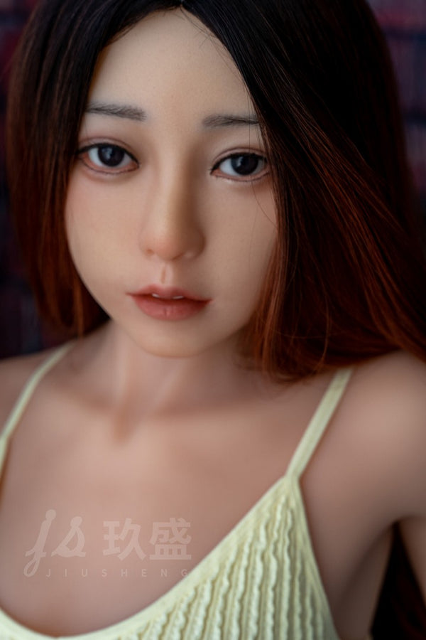 Yume: 148cm Realistic Silicone Head TPE Body Jiusheng Sex Doll-ROS Head